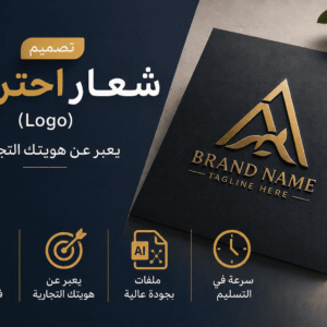 تصميم شعار احترافي (logo) يعبر عن هويتك التجارية